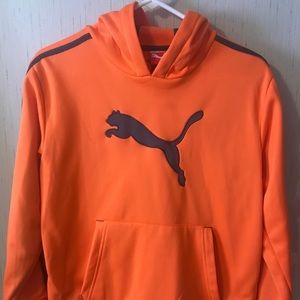 Orange Puma Hoodie